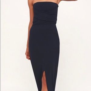 Long Black lulus formal dress